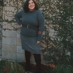 Knit Grey Skirt